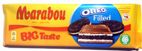 Marabou BIG Taste -  Oreo Filled - Produkt - sv