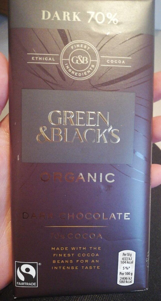 Dark chocolate 70% - Produkt - sv