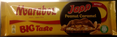 Marabou japp peanut caramel - Produkt - sv