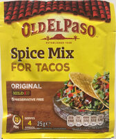 Spice Mix for Tacos - Produkt - nb