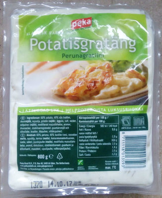 Peka Potatisgratäng - Produkt - sv