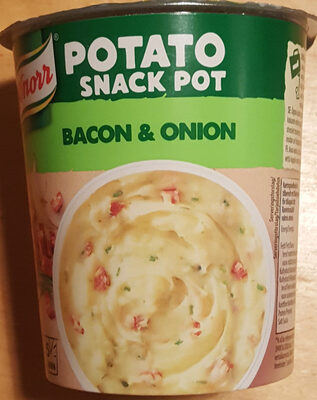 Bacon & Onion Potato Snack Pot - Produkt - sv